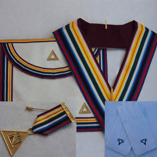 Buy Apron, Collar, Jewel, Regalia Case & Gloves Set - Grand Officer Royal Ark Mariner for only A$250.00 at Luxe Regalia!