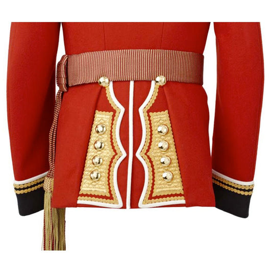 British Ceremonial Scarlet Tunic – Irish Guards Officer’s Dress Jacket - Luxe Regalia