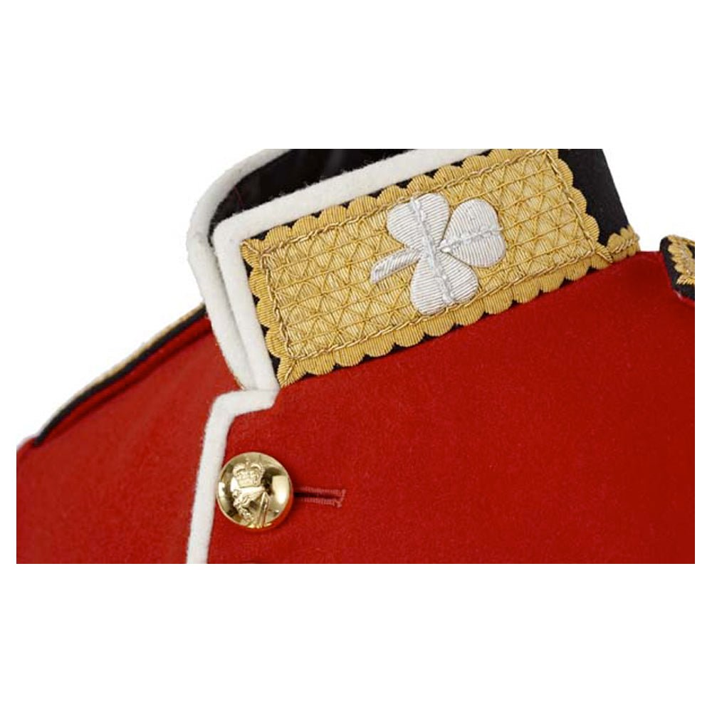 British Ceremonial Scarlet Tunic – Irish Guards Officer’s Dress Jacket - Luxe Regalia