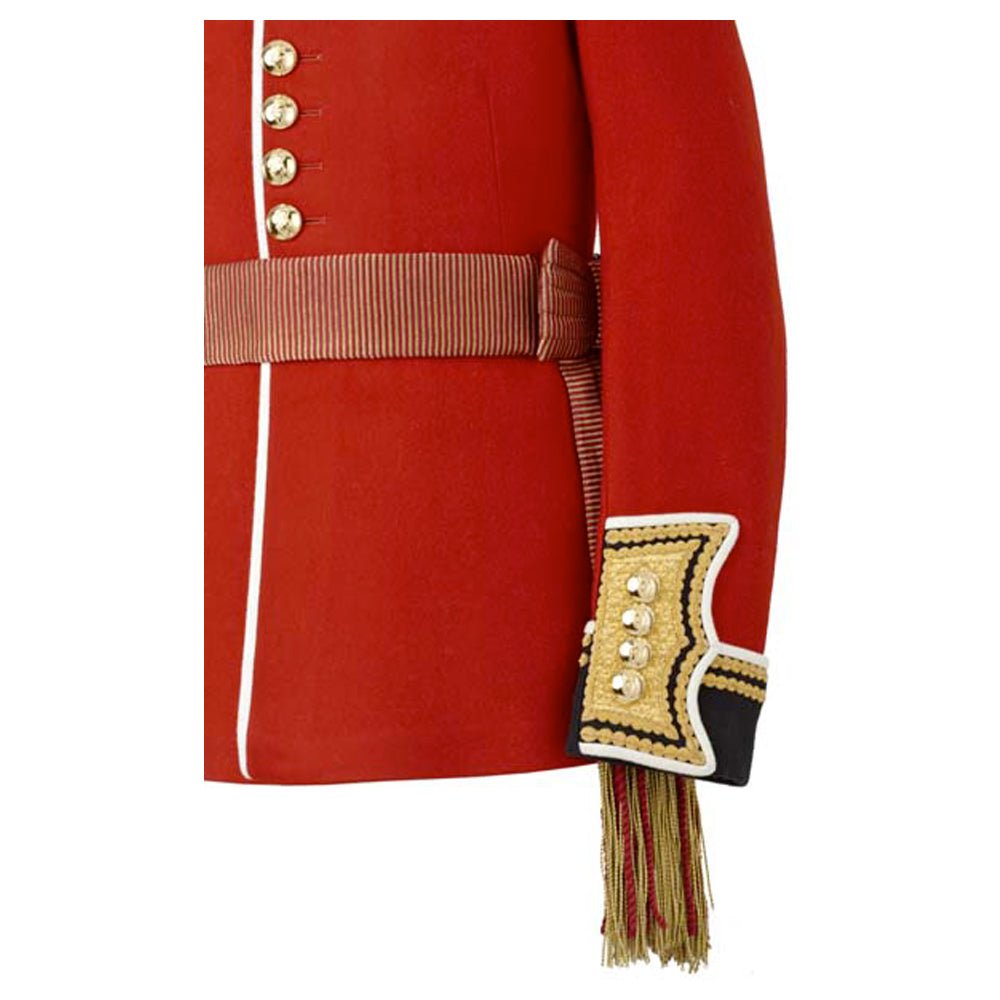 British Ceremonial Scarlet Tunic – Irish Guards Officer’s Dress Jacket - Luxe Regalia