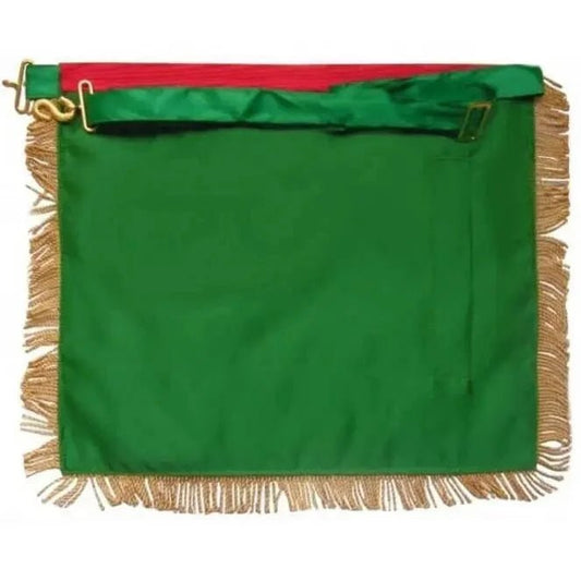 Deputy Master Apron: Trapezoidal Flap and Fringe - Rectified Scottish Rite - Luxe Regalia