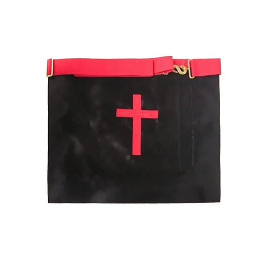 Knight Rose Croix Apron - Cross Potent - 18th degree AASR - Cross Potent - Luxe Regalia