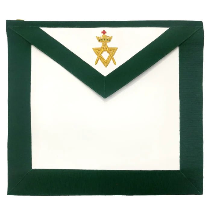 Member Allied Masonic Degrees Apron - Green - Luxe Regalia
