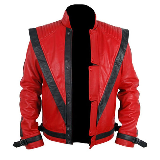 Michael Jackson Thriller Leather Jacket - Luxe Regalia