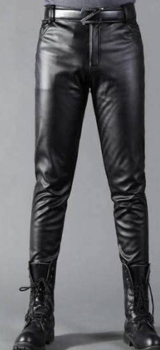 Premium Genuine Leather Pants - Sleek & Sophisticated - Luxe Regalia