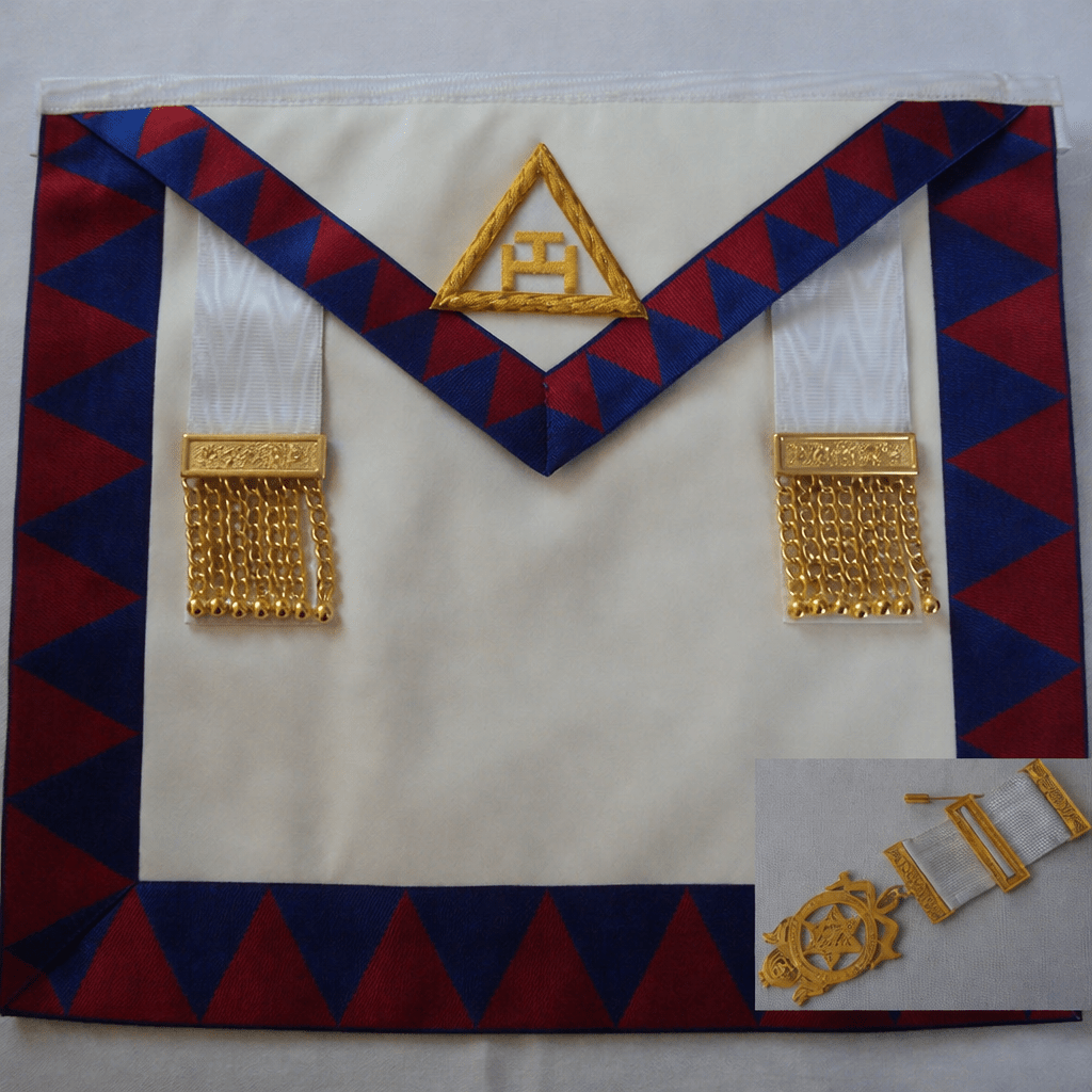 High-quality Royal Arch Apron, Sash & Jewel Set for Companions who value tradition and ceremonial excellence