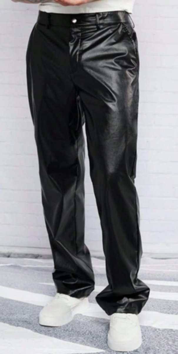 Relaxed Fit Genuine Leather Pants - Comfortable Luxury - Luxe Regalia