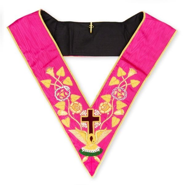 18th Degree Collar - Rose Croix - English Constitution & Scottish Rite (AASR) - Luxe Regalia