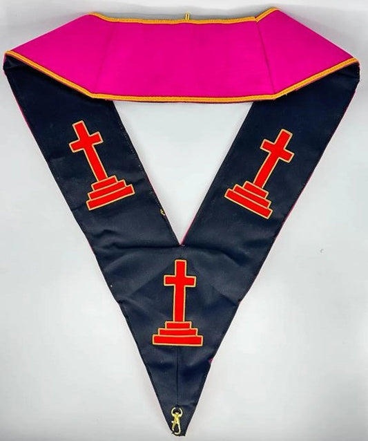 Rose Croix 18th Degree Collar - Scottish Constitution - Luxe Regalia
