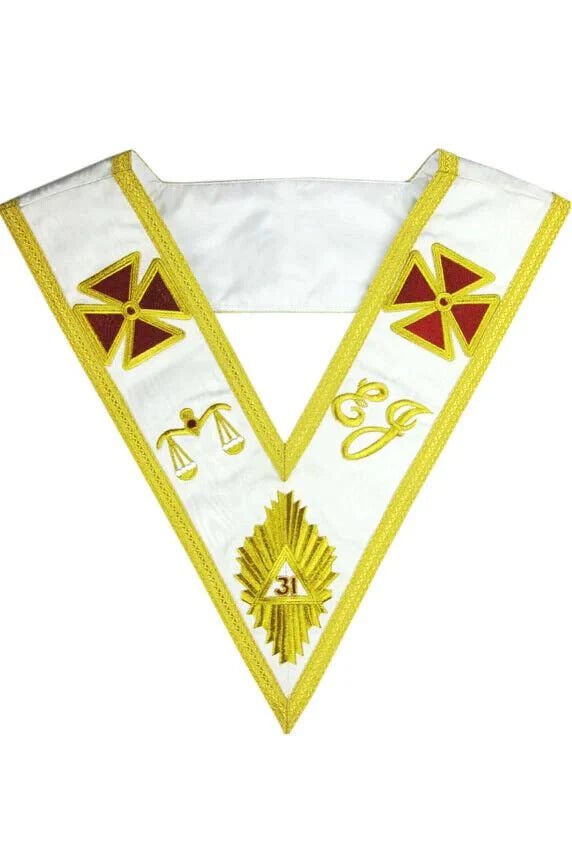 31st Degree Collar - Scottish Constitution & Scottish Rite - Luxe Regalia