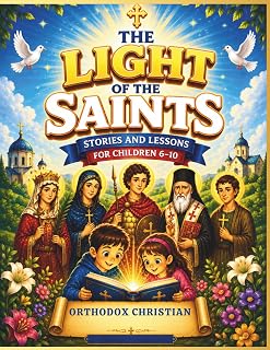 The Light of The Saints Stories and Lessons for Children 6–8: 10 Orthodox Saint Stories for Kids About Faith, Prayer, Courage, Kindness, and God's Love - Luxe Regalia