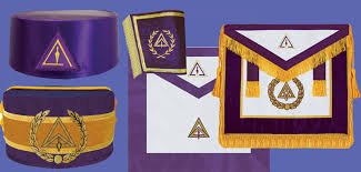 Masonic Regalia Cryptic Mason Royal & Select Master Chain Collar - Foto 9