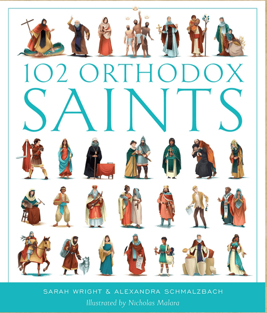 102 Orthodox Saints Hardcover - Luxe Regalia