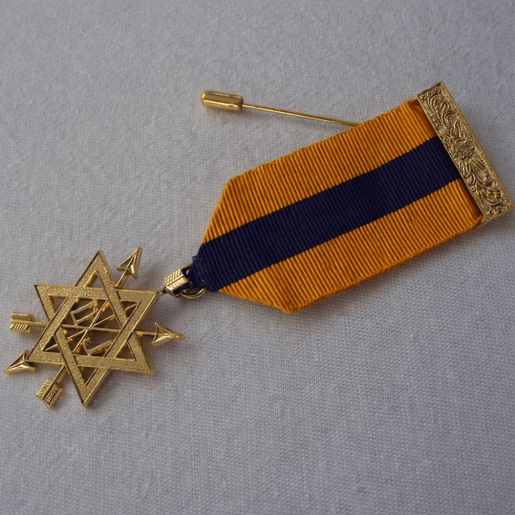 2nd Degree Breast Jewel - Order of Secret Monitor (OSM) - Luxe Regalia