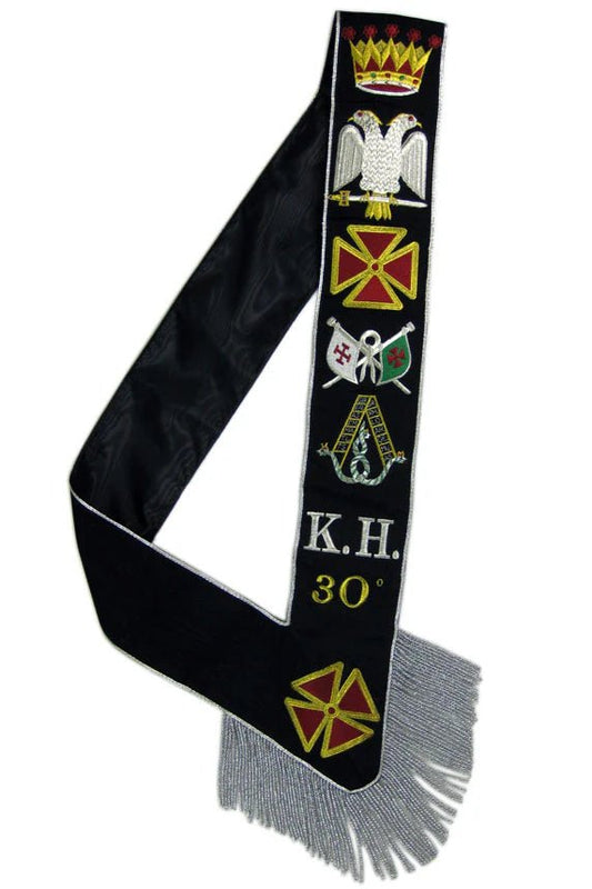 30th Degree Sash - Scottish Constitution - Luxe Regalia