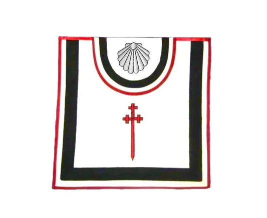 8th Degree Apron. 34x34cm - Chapter, Swedish Rite - Luxe Regalia