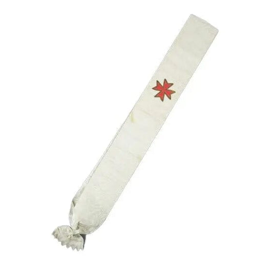 9th Degree Sash. Natural Silk - Chapter, Swedish Rite - Luxe Regalia