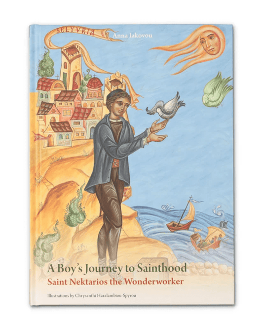A Boy’s Journey to Sainthood: Saint Nektarios the Wonderworker Hardcover - Luxe Regalia