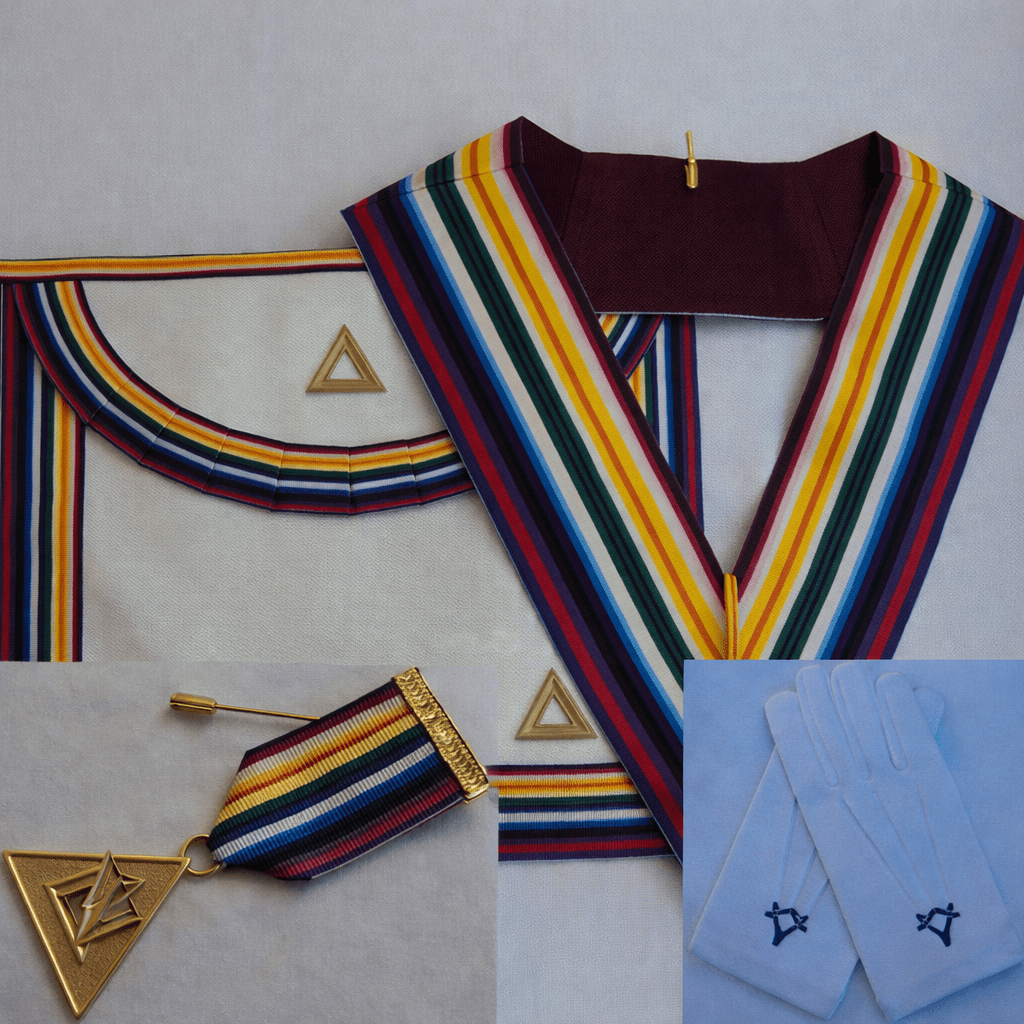 Buy Apron, Collar, Jewel, Regalia Case & Gloves Set - Grand Officer Royal Ark Mariner for only A$250.00 at Luxe Regalia!