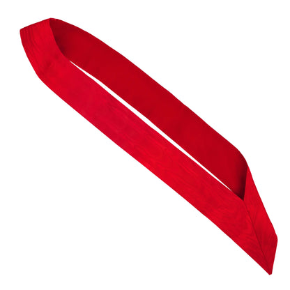 Architect Allied Masonic Degrees Sash: Red Ribbon - Luxe Regalia