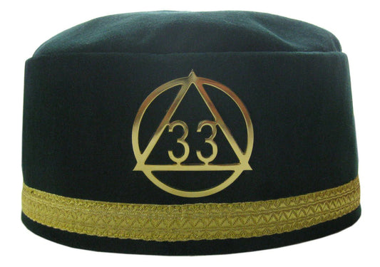 Australian Constitution 33rd Degree Cap and Badge - Luxe Regalia