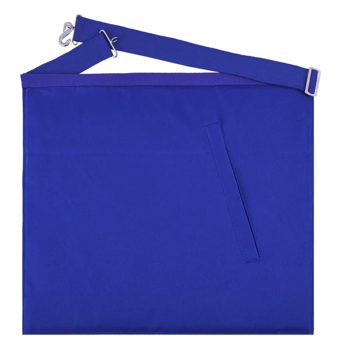 Blue Ribbon Grand Architect Apron - Allied Masonic Degrees (AMD) - Luxe Regalia