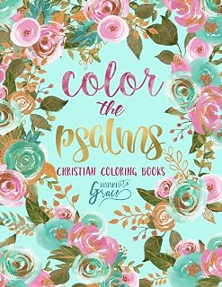 Color The Psalms: Inspired To Grace: Christian Coloring Books: Volume 1 - Luxe Regalia
