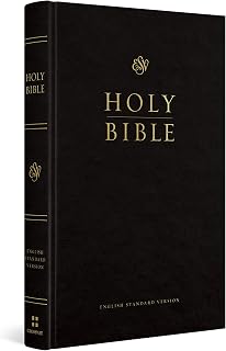 ESV Church Bible (Hardcover, Black) - Luxe Regalia