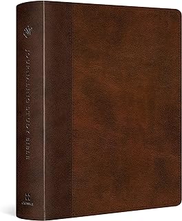 ESV Journaling Study Bible (Trutone, Brown/Chestnut, Timeless Design) - Luxe Regalia