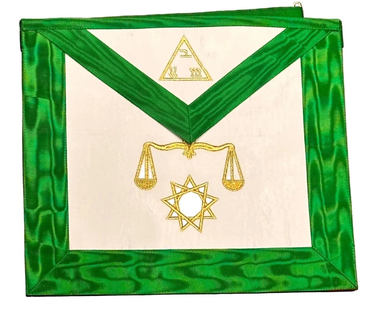 This high-quality Intendant of the Building Apron is designed for the 8th Degree of the Ancient and Accepted Scottish Rite.