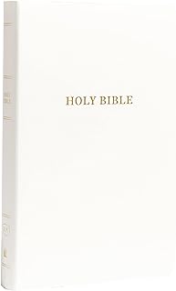 KJV Gift And Award Bible, Red Letter Edition [White]: Holy Bible, King James Version - Luxe Regalia