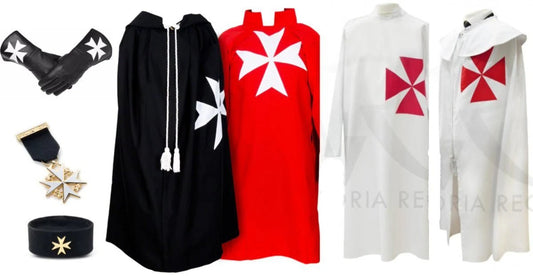 Knights of Malta & Knights Templar Full Regalia Pack - Scottish Constitution - Luxe Regalia