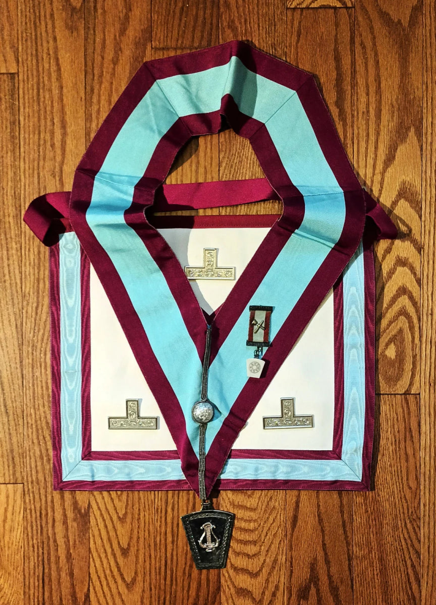 Mark Master Masons Apron - Collar & Jewel Set - Luxe Regalia