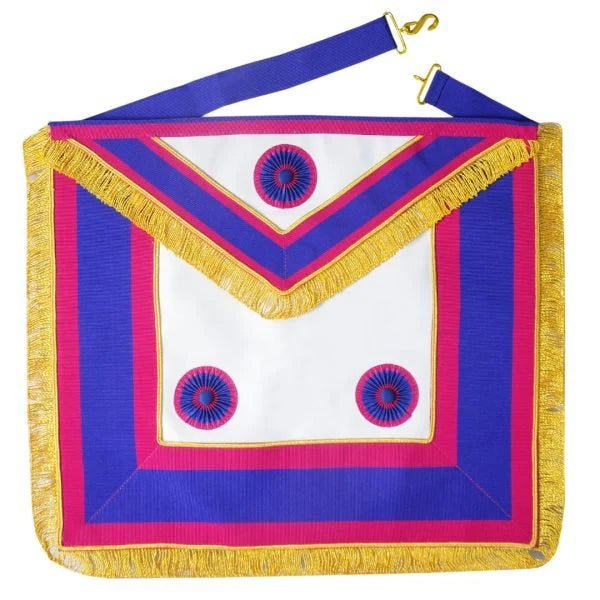 Mark Provincial Full Dress Apron With Rosettes - Luxe Regalia