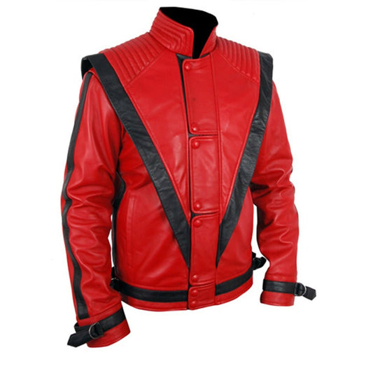 Michael Jackson Thriller Leather Jacket - Luxe Regalia