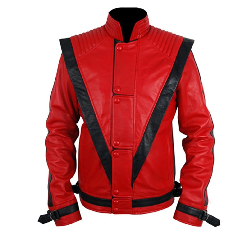 Michael Jackson Thriller Leather Jacket - Luxe Regalia