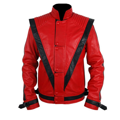 Michael Jackson Thriller Leather Jacket - Luxe Regalia