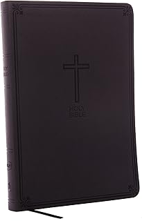 NKJV Value Thinline Bible Red Letter Edition [Large Print, Black]: Holy Bible, New King James Version - Luxe Regalia