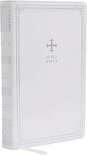 NRSV Catholic Bible Gift Edition [White]: Holy Bible - Luxe Regalia