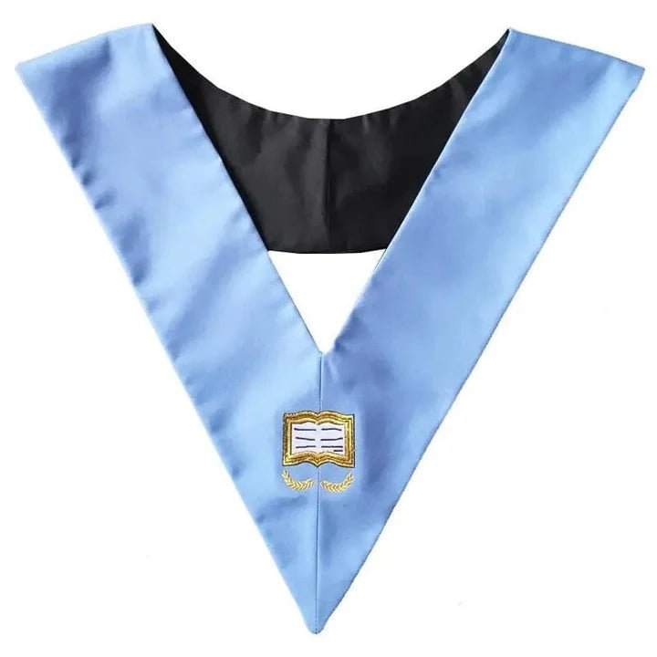 Orator Collar (Natural Silk) - French Rite "Traditional" and "Modern" - Luxe Regalia