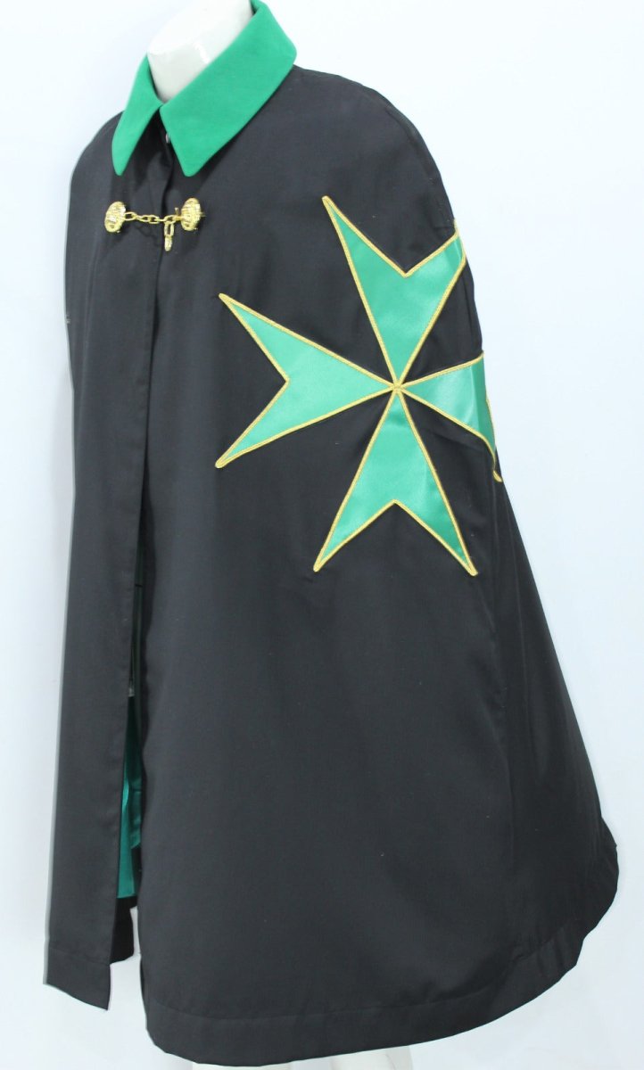 Order of St Lazarus Cloak/Cape (Gold Trimmed) - Luxe Regalia