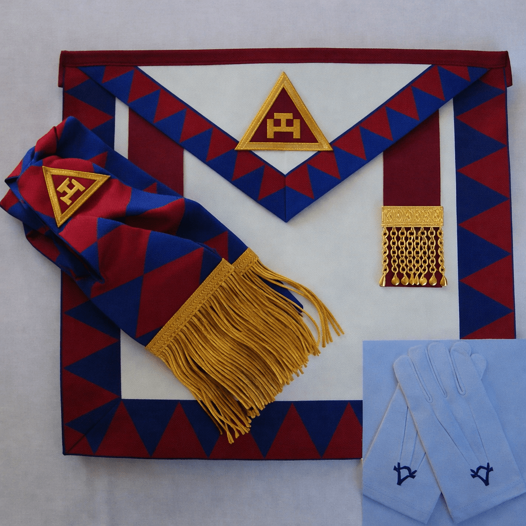 Buy Principal Apron & Sash Set - Royal Arch English Constitution (RA) for only A$140.00 at Luxe Regalia!