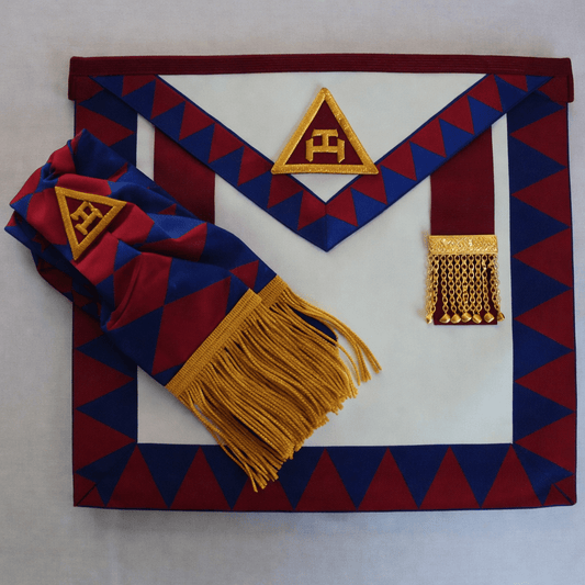 Buy Principal Apron & Sash Set - Royal Arch English Constitution (RA) for only A$140.00 at Luxe Regalia!