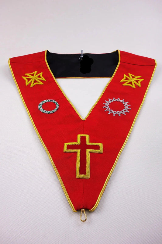 Rose Croix 18th Degree Collar - Australian Constitution - Luxe Regalia