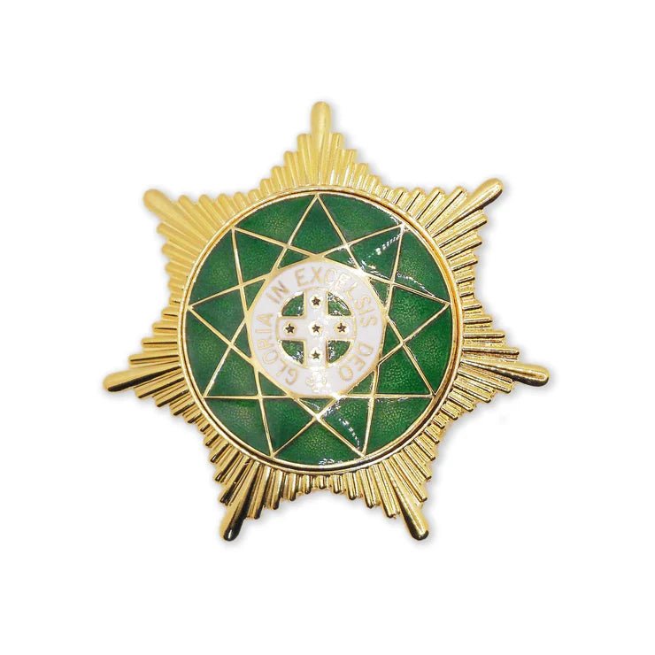 Royal Order of Scotland Gilt Star Jewel - Luxe Regalia