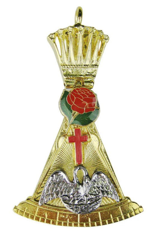 Scottish Constitution Rose Croix 18th Degree Collar Jewel - Luxe Regalia