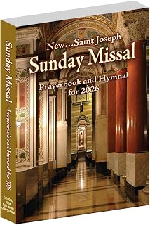 St. Joseph Sunday Missal Prayerbook and Hymnal for 2026 [Paperback] Catholic Book Publishing Corp - Luxe Regalia
