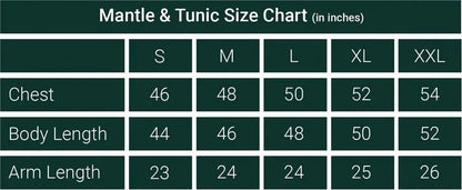 St. Thomas of Acon Mantle - Cotton & Wool Fabric with Maroon Cross (White) - Luxe Regalia