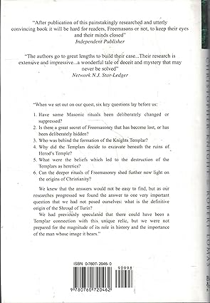 The Second Messiah: Templars, The Turin Shroud, and the Great Secret of Freemasonry Hardcover - Luxe Regalia