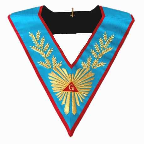 Worshipful Master Collar - Ancient Accepted Scottish Rite (AASR) - Luxe Regalia